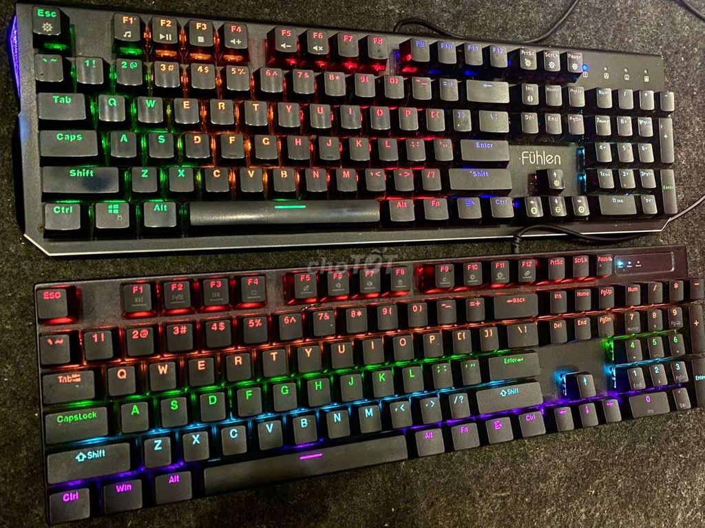 Thanh lý Bàn phím cơ Fuhlen Destroyer LED RGB. Mua bán Phụ kiện (Màn hình, Chuột...) tại Thành phố Thủ Dầu Một Bình Dương được đăng bởi Van Van hình 1