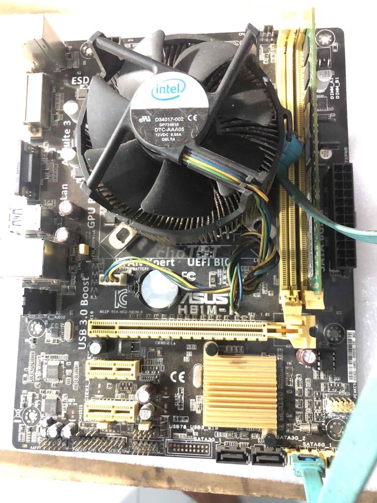 ASUS H81M-K Intel H81 Đã sử dụng. Mua bán Linh kiện (RAM, Card...) tại Thành phố Dĩ An Bình Dương được đăng bởi Thắng Nhân Hòa hình 1