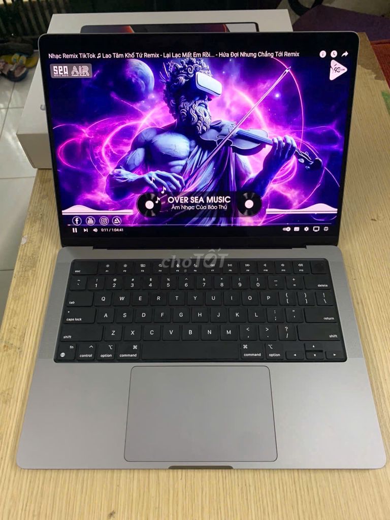 MacBook Pro 14 inch 2021 ram 16g ssd 512g full hop