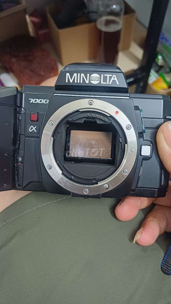 Máy ảnh Minolta 7000 Đen Đã sử dụng. Mua bán Máy ảnh, Máy quay tại Quận 12 Tp Hồ Chí Minh được đăng bởi Ngọc hình 1