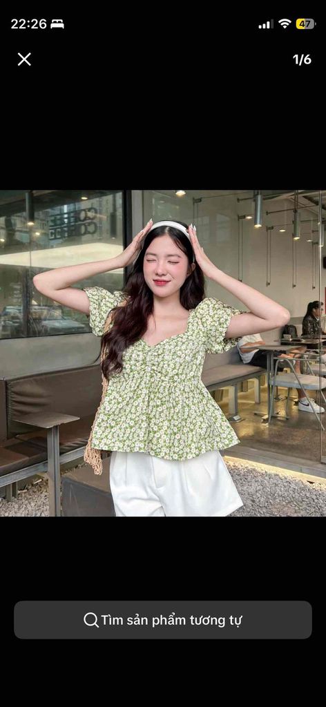 GOLA Áo babydoll hoa nhí size S. Mua bán Quần áo tại Thành phố Biên Hòa Đồng Nai được đăng bởi Mây xinh xinh hình 1