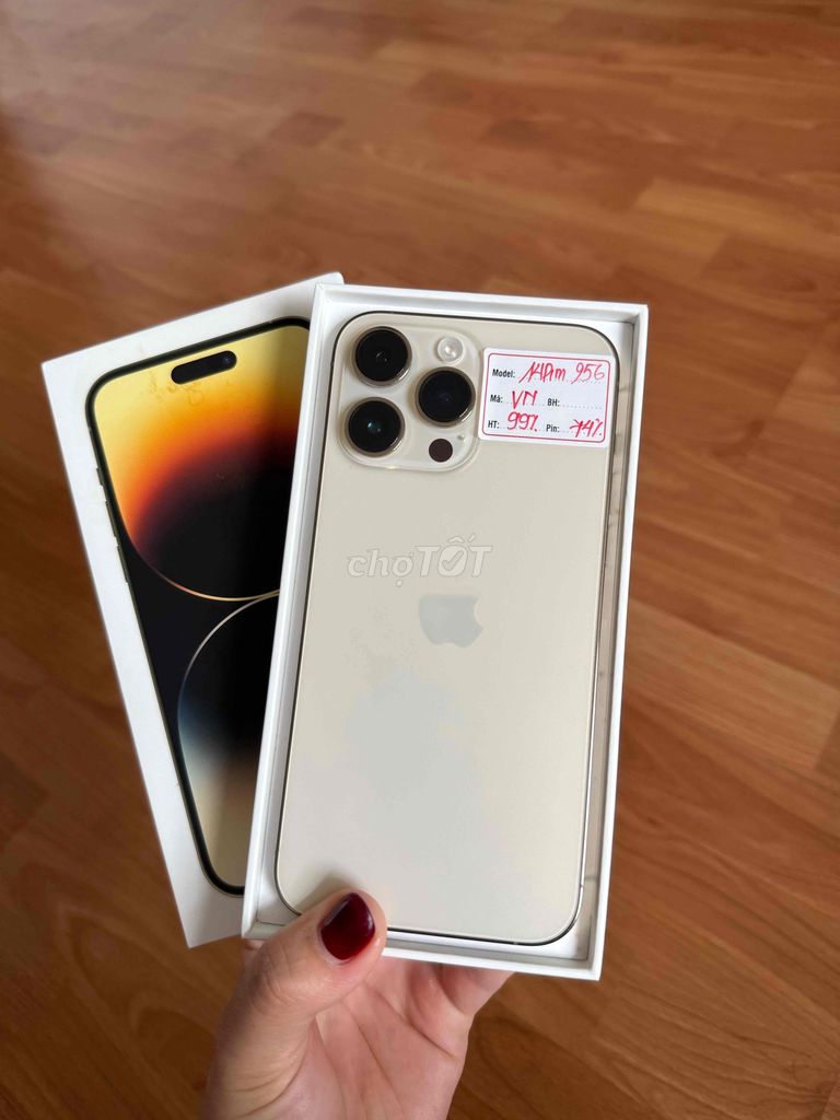 iPhone 14 Pro Max 256GB Vàng fullbox. Mua bán Điện thoại tại Quận Đống Đa Hà Nội được đăng bởi Hà Dương hình 1