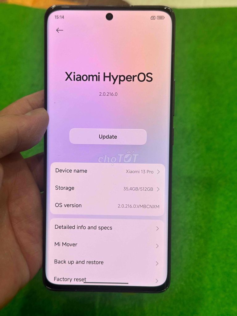 Xiaomi 13 Pro 12/512GB Đen Đã sử dụng. Mua bán Điện thoại tại Quận Hoàng Mai Hà Nội được đăng bởi Yến Trang hình 1