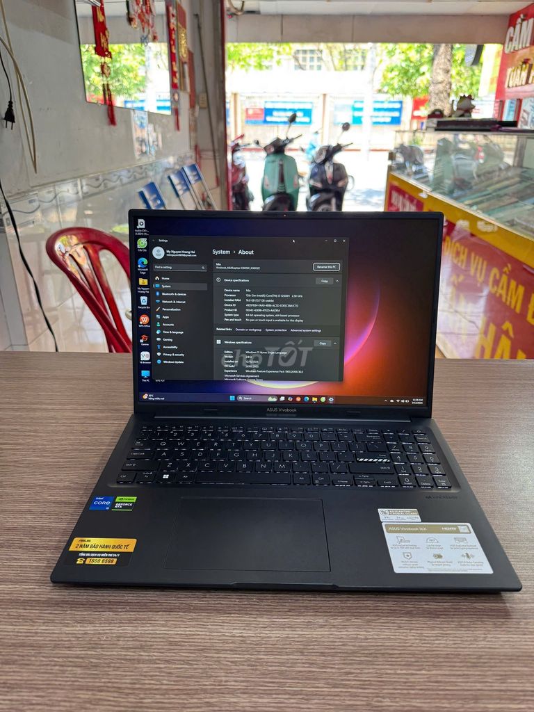 ASUS Gaming Vivobook 16X i5-12500H RTX 3050