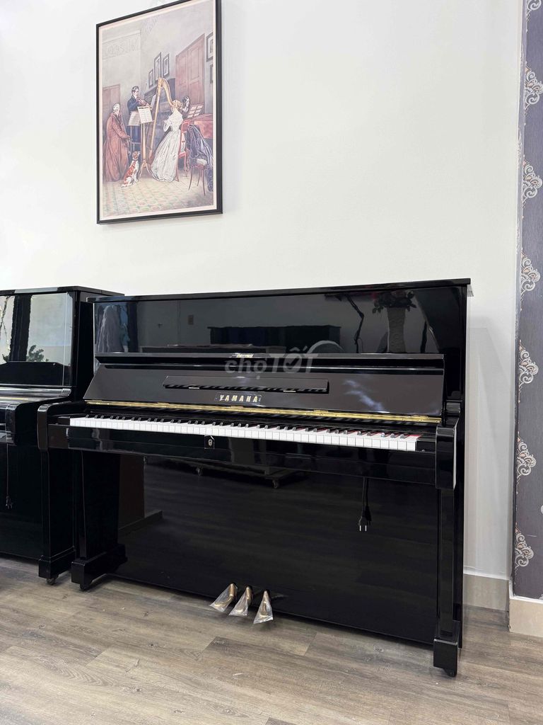 Piano cơ Yamaha U1E Đen Nhật Bản 121cm. Mua bán Nhạc cụ tại Quận Liên Chiểu Đà Nẵng được đăng bởi nhan luongtruc hình 1
