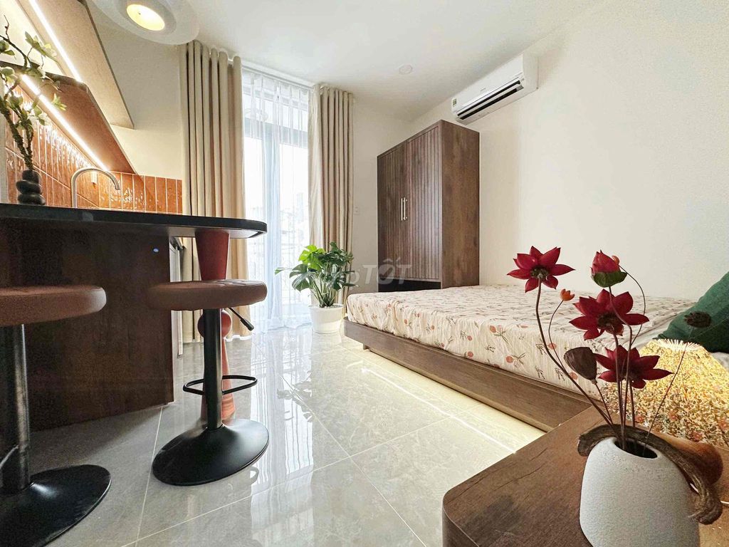 Rent · 1 bd · 35 м² · Quận Bình Thạnh, ул. Đường Nơ Trang Long