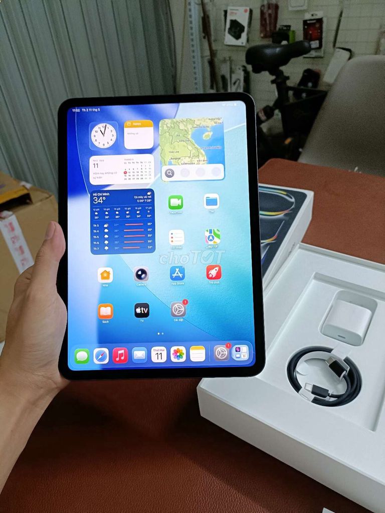 iPad Pro M4 11inch 1TB WIFI sạc 1 lần, bản nano. Mua bán Máy tính bảng tại Quận Thanh Khê Đà Nẵng được đăng bởi TT PHONE hình 1