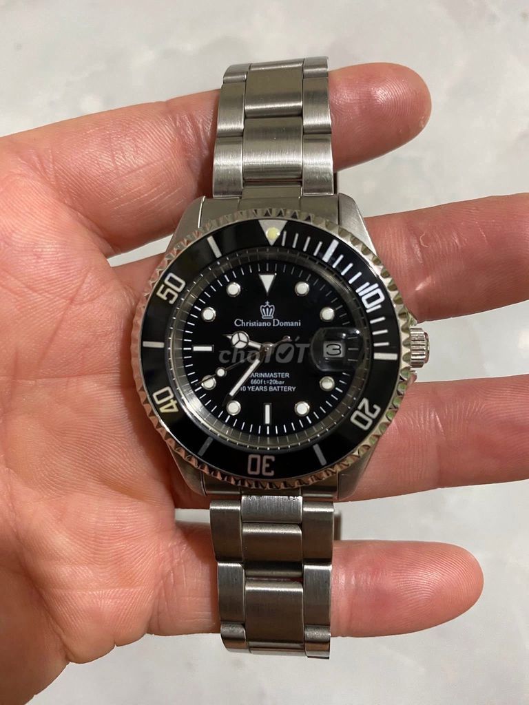 Đồng hồ chính hãng size 40mm đẹp keng