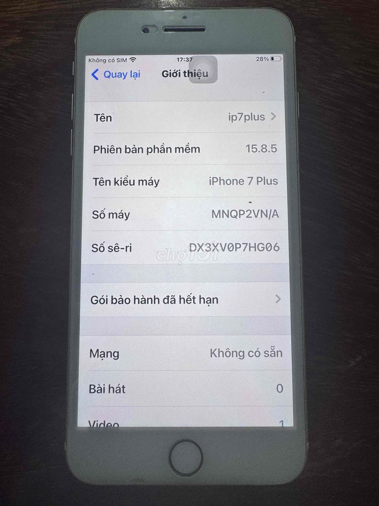 Apple iPhone 7 Plus 32GB Vàng. Mua bán Điện thoại tại Thị xã Tân Uyên Bình Dương được đăng bởi nhung hình 1