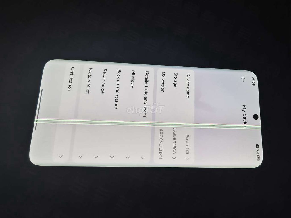 Xiaomi 12S 128GB Trắng. Mua bán Điện thoại tại Thành phố Sóc Trăng Sóc Trăng được đăng bởi Minh Tran hình 1