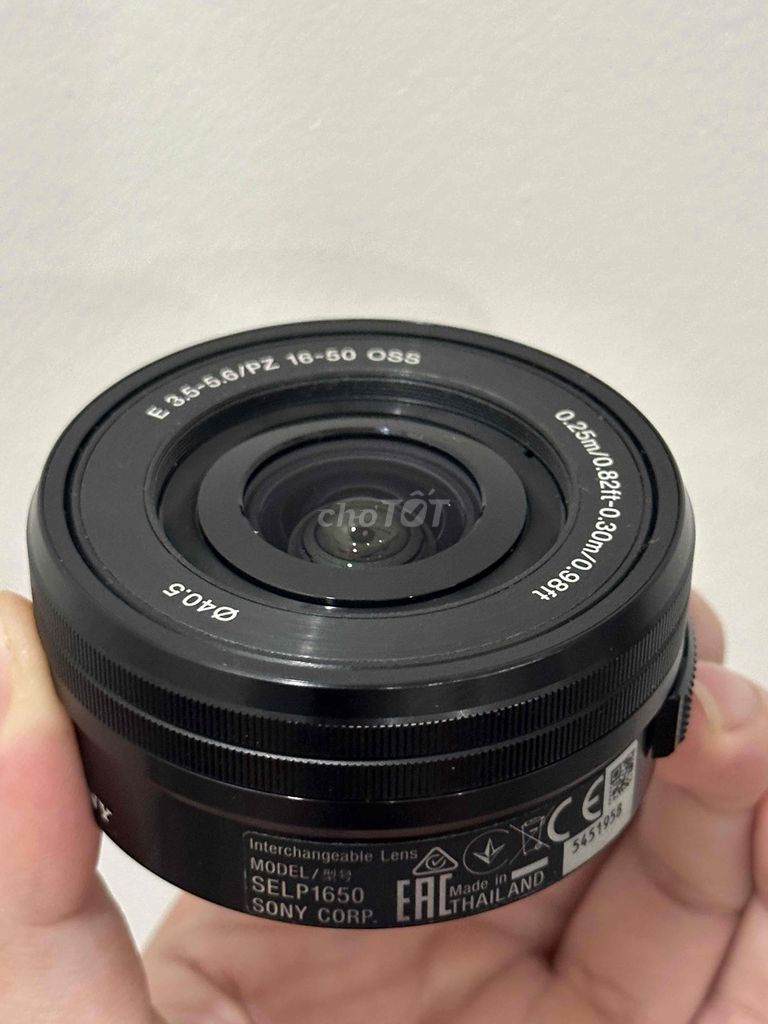 SONY E PZ 16-50MM F3.5-5.6 (KIT) ĐEN