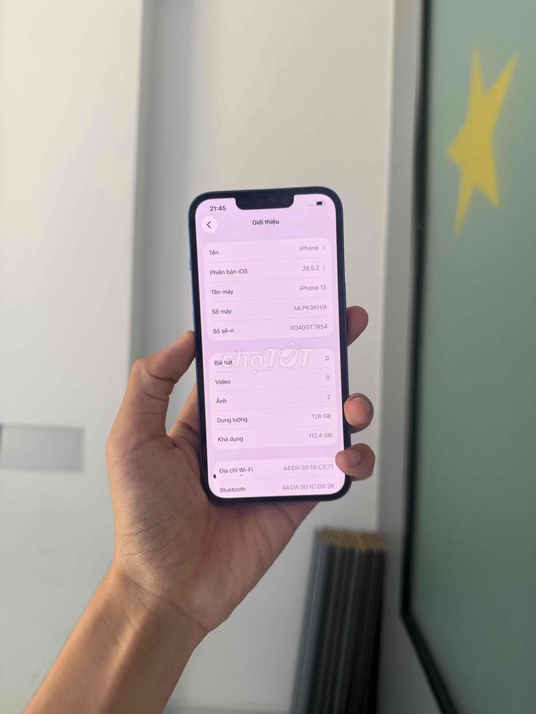 Apple iPhone 13 128GB Xanh Đã qua sử dụng. Mua bán Điện thoại tại Quận Lê Chân Hải Phòng được đăng bởi Nghiêm Thượng Mobile hình 1