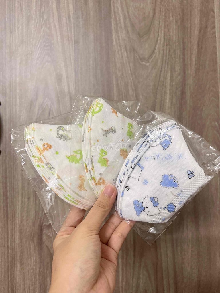 Combo 30 cái Khẩu trang trẻ em như ảnh. Mua bán Mẹ và bé tại Quận 10 Tp Hồ Chí Minh được đăng bởi Thieee hình 1