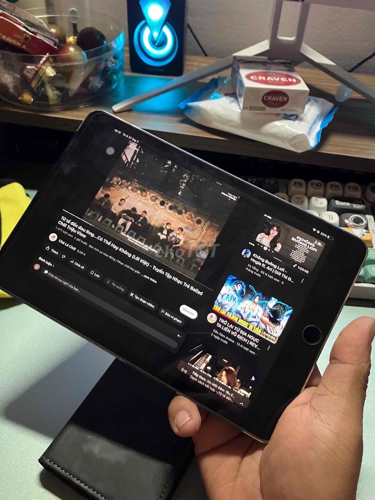 Apple iPad Mini 4 Xám Đã sử dụng. Mua bán Máy tính bảng tại Quận Tân Phú Tp Hồ Chí Minh được đăng bởi Rong Riêu hình 1