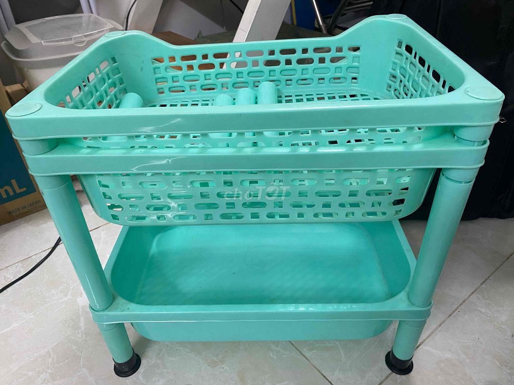 Kệ nhựa Xanh ngọc 3 tầng. Mua bán Tủ, kệ gia đình tại Quận 7 Tp Hồ Chí Minh được đăng bởi joo hình 1