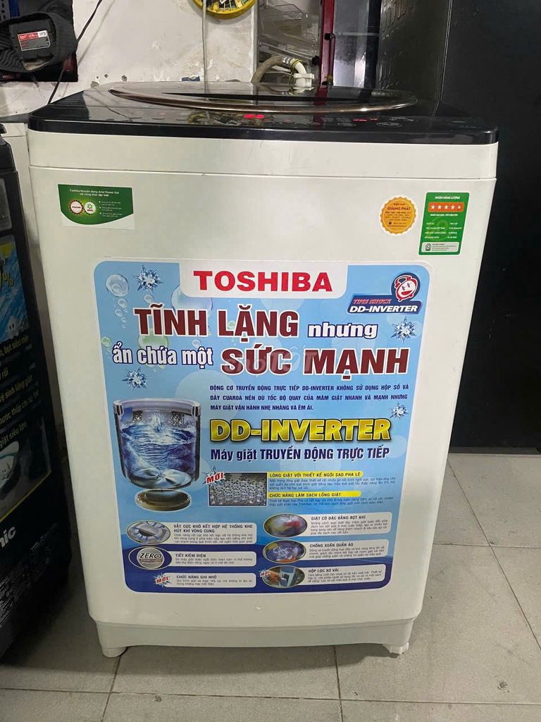 Máy giặt Toshiba Inverter 11kg AW-DME1200GV. Mua bán Máy giặt tại Quận 11 Tp Hồ Chí Minh được đăng bởi QUANG PHÁT hình 1