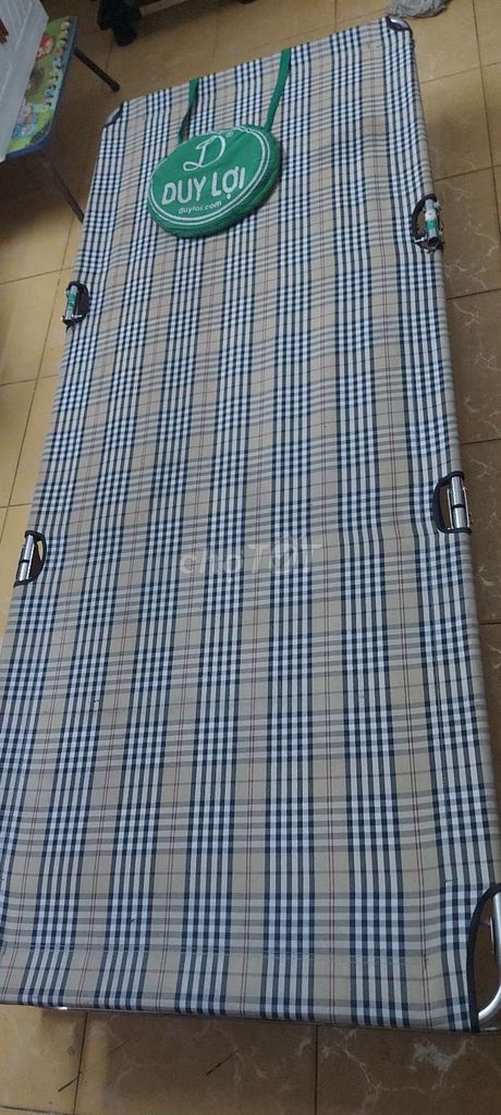 Giường xếp Duy Lợi Inox 304 80cm x 2m. Mua bán Giường, chăn ga gối nệm tại Quận 4 Tp Hồ Chí Minh được đăng bởi Mr Sỹ hình 1