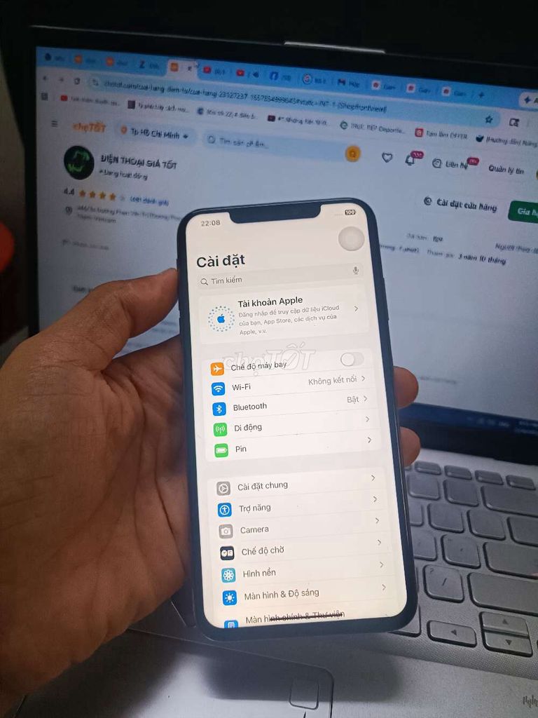 IPHONE XS MAX 512GB PIN 100 FULL CHỨC NĂNG . Mua bán Điện thoại tại Quận Bình Thạnh Tp Hồ Chí Minh được đăng bởi Dân Mobile hình 1