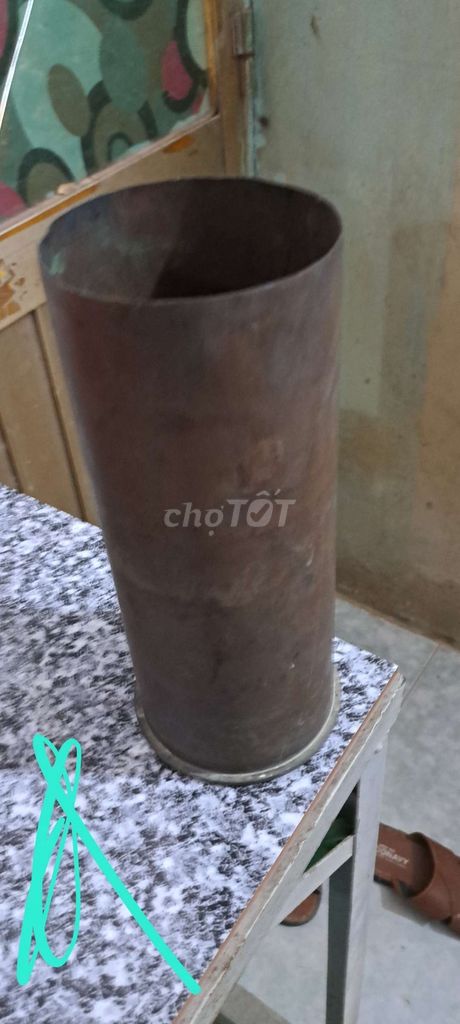 1 cái vỏ 105mm cao 28cm năm 1945 bán rẻ cho ae