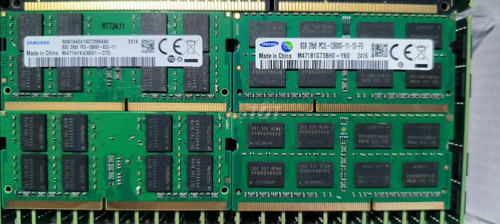 RAM DDR3(L) 1600 8GB VÀ DDR4 2666 8GB