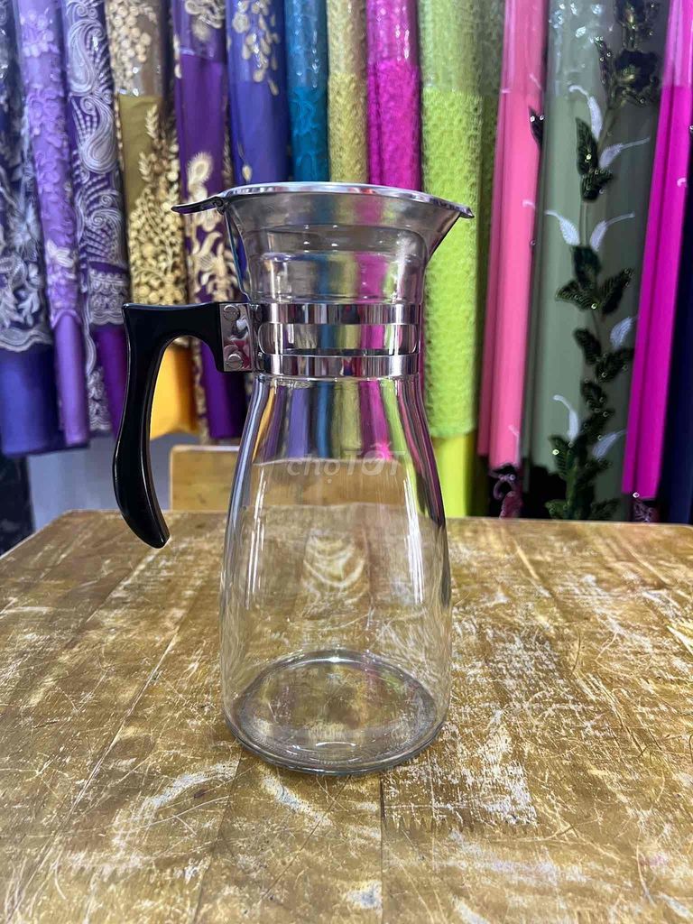 Bình đựng nước Thủy tinh Nhật Bản (1.5lít). Mua bán Dụng cụ nhà bếp tại Quận Tân Bình Tp Hồ Chí Minh được đăng bởi Tố Nguyên hình 1