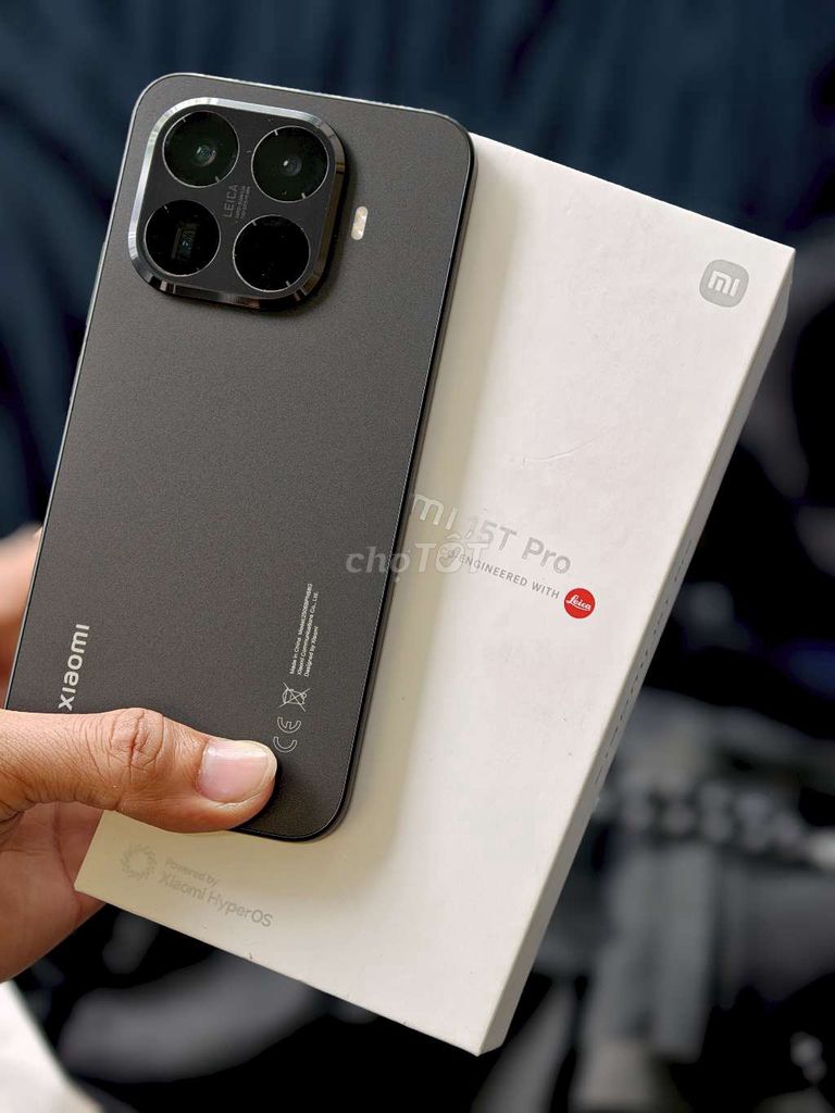 Xiaomi 15T Pro 256GB Đen VN/A. Mua bán Điện thoại tại Quận Gò Vấp Tp Hồ Chí Minh được đăng bởi HoangDang hình 1