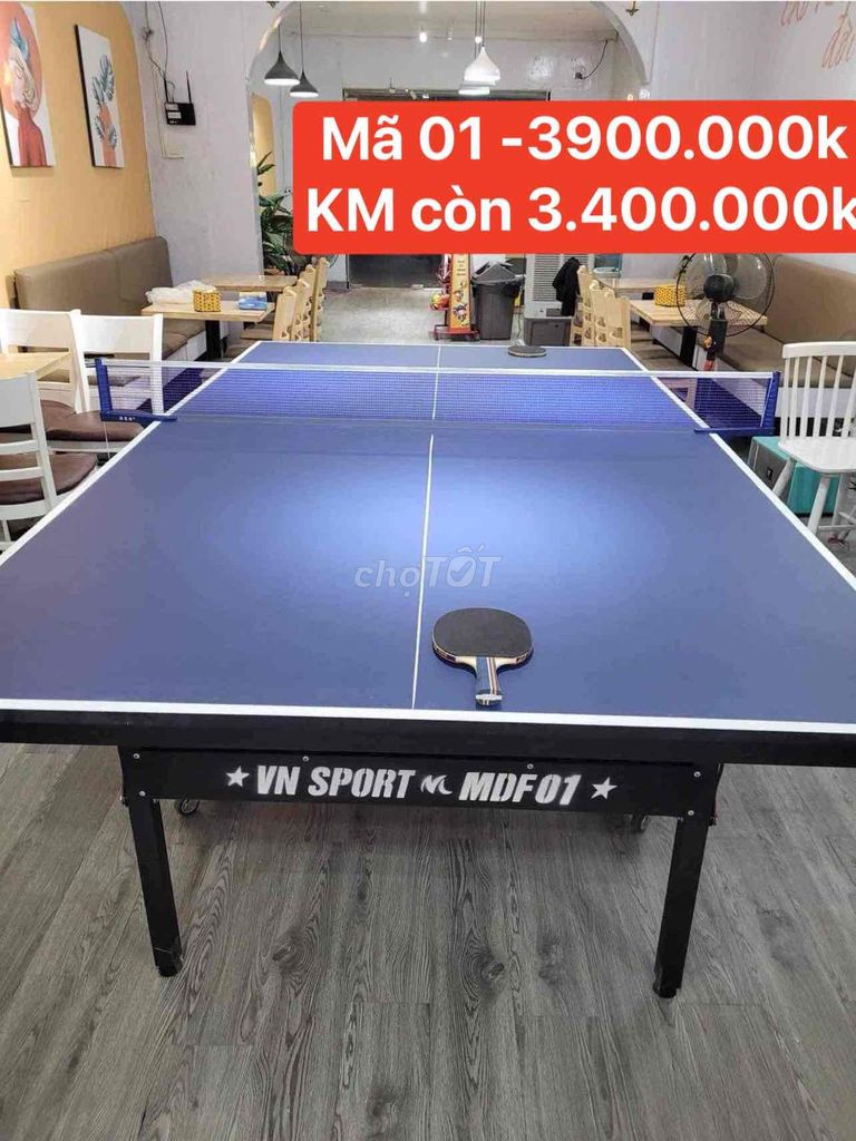 Bàn bóng bàn VN SPORT MDF01. Mua bán Đồ thể thao, Dã ngoại tại Huyện Thường Tín Hà Nội được đăng bởi Đặng Anh  hình 1