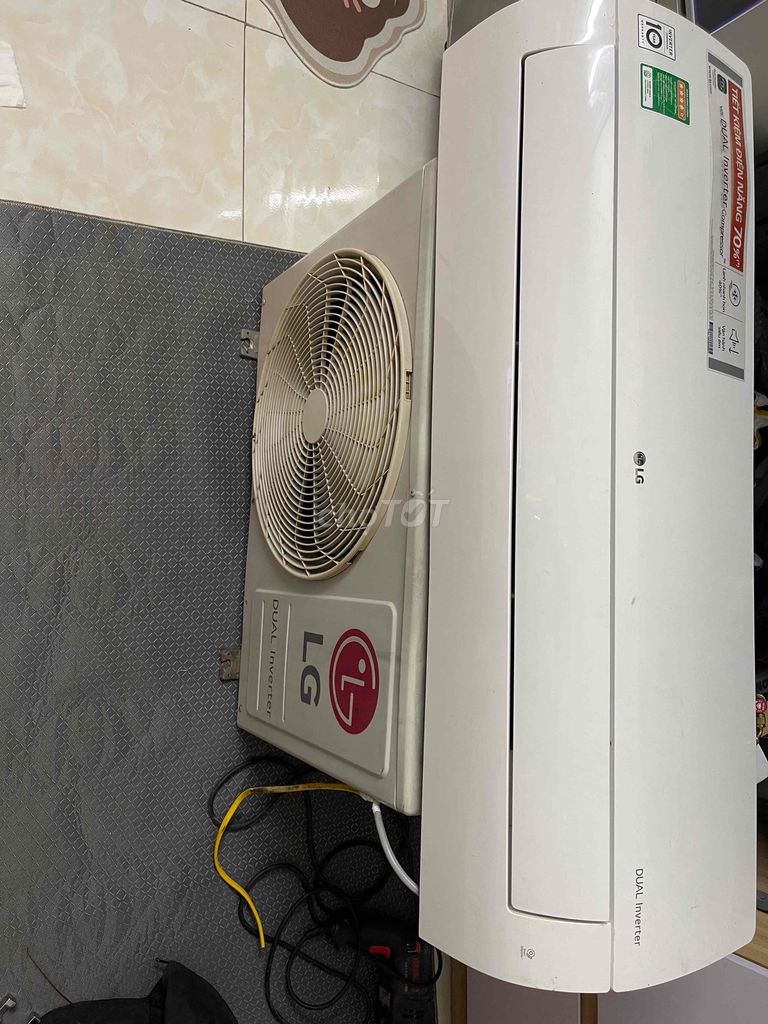 Máy lạnh LG Dual Inverter 18000 BTU 1 chiều Trắng. Mua bán Máy lạnh, điều hoà tại Quận Ba Đình Hà Nội được đăng bởi DINHTU  hình 1