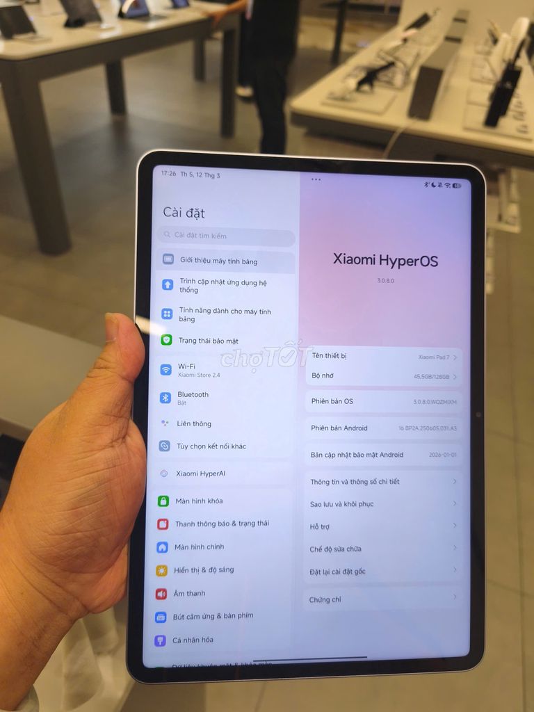 Xiaomi Pad 7 8GB/128GB. Mua bán Máy tính bảng tại Quận 10 Tp Hồ Chí Minh được đăng bởi Chí Quân hình 1