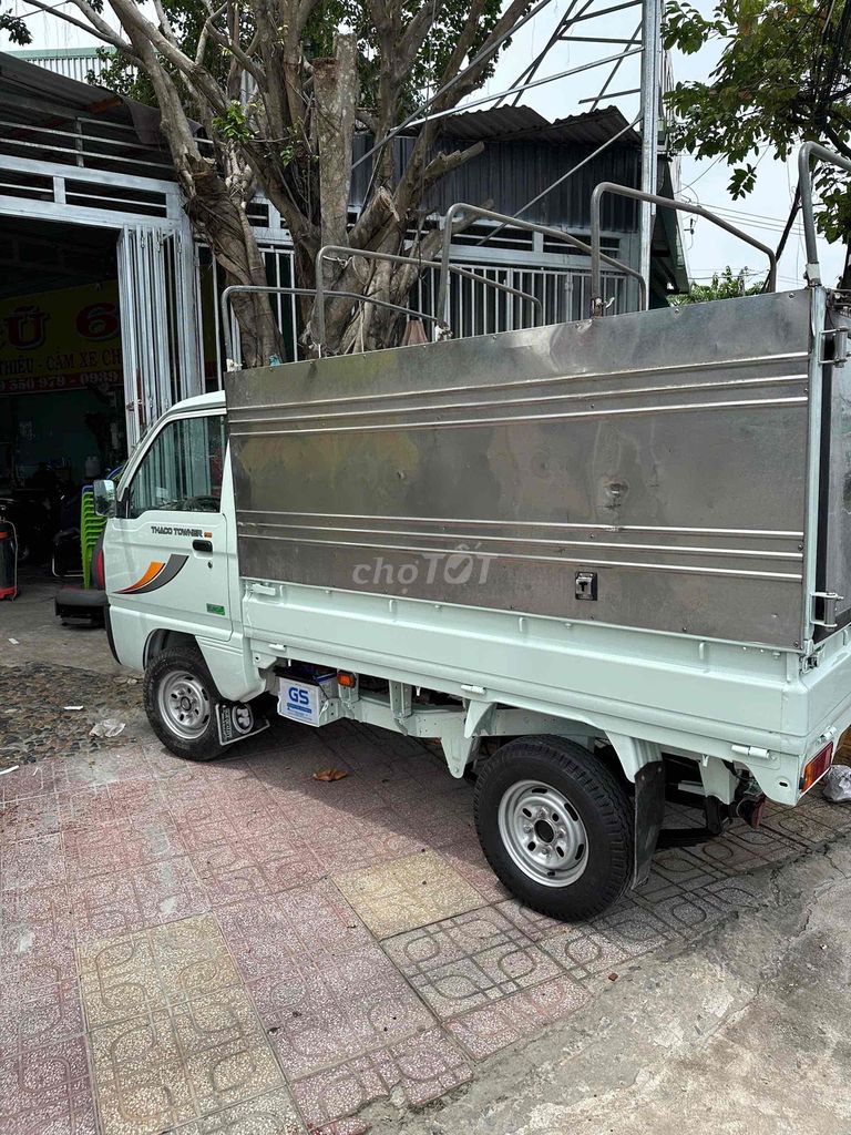 thaco towner thùng kèo bạc như mới. Mua bán Xe tải, xe ben tại Thành phố Mỹ Tho Tiền Giang được đăng bởi Thắng Ôtô Cũ hình 4