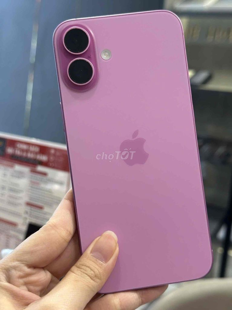 Apple iPhone 16 Plus 128GB Hồng Mỹ LL/A Pin 94%. Mua bán Điện thoại tại Quận 8 Tp Hồ Chí Minh được đăng bởi TRƯỜNG MOBILE  hình 1