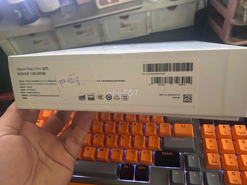 Xiaomi Mipad 6 Pro 8GB/128GB Bạc. Mua bán Máy tính bảng tại Quận 12 Tp Hồ Chí Minh được đăng bởi Đạt Thanh hình 1