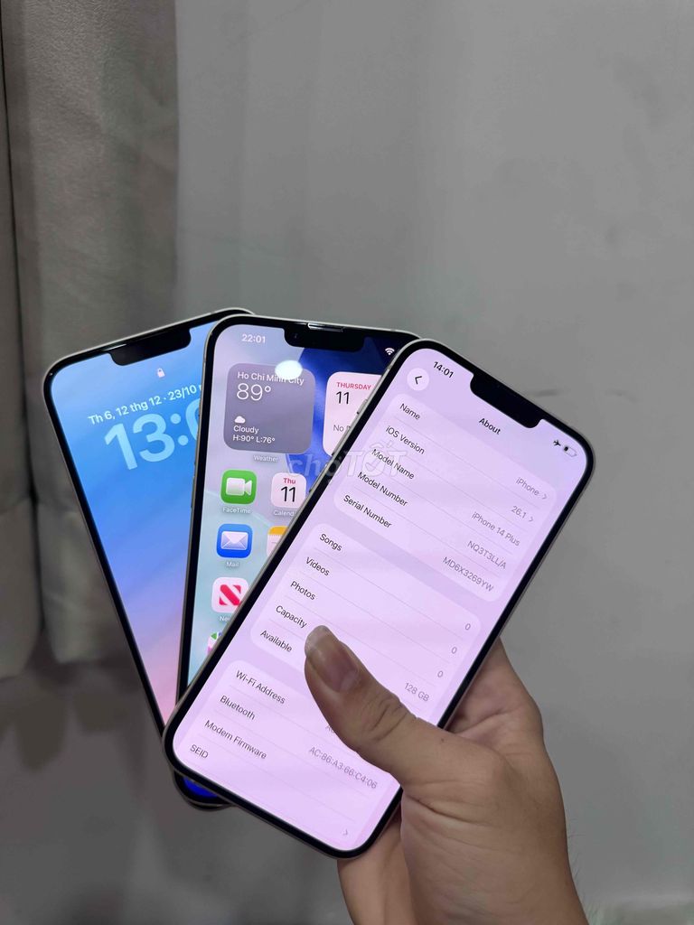 🍎14pls zin all 128gb. Mua bán Điện thoại tại Quận 12 Tp Hồ Chí Minh được đăng bởi Sang Mobile hình 2