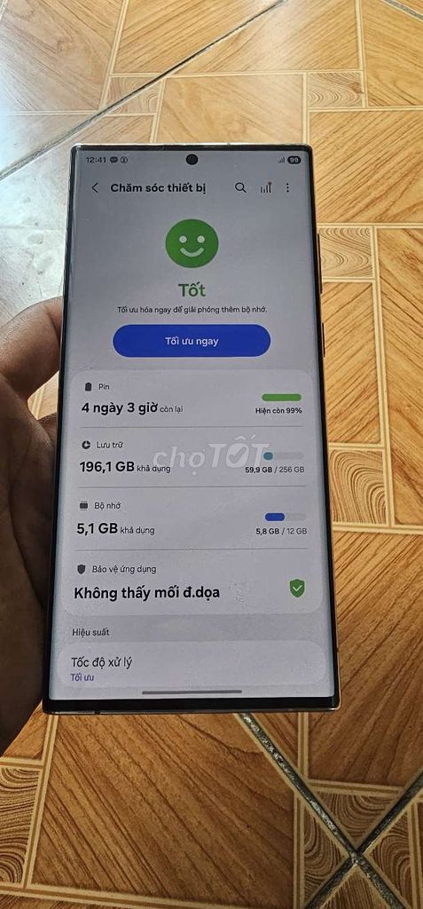 Samsung S22 Ultra 256GB Trắng. Mua bán Điện thoại tại Thành phố Buôn Ma Thuột Đắk Lắk được đăng bởi Huy Sa Cơ hình 1