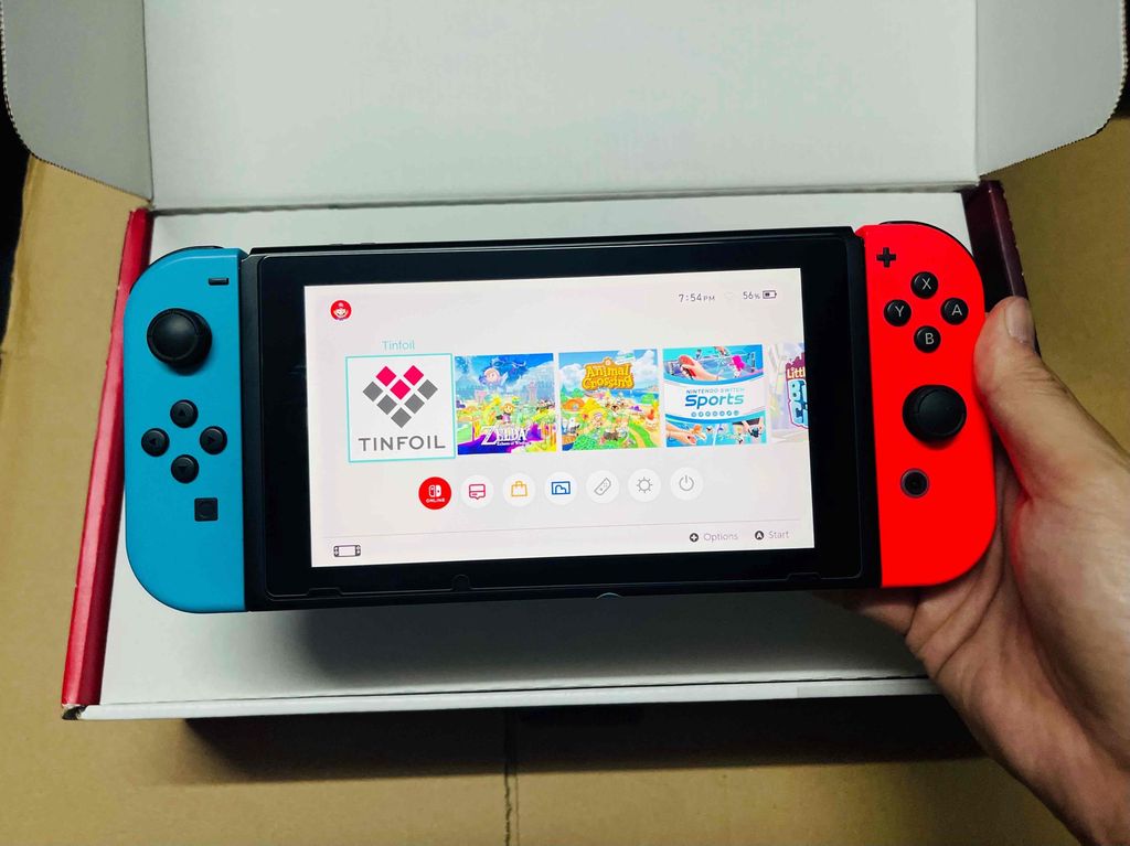 Nintendo Switch V2 Modchip hack 99% Fullbox