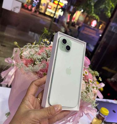 iPhone 15 Plus 512GB Xanh lá Mỹ pin 100