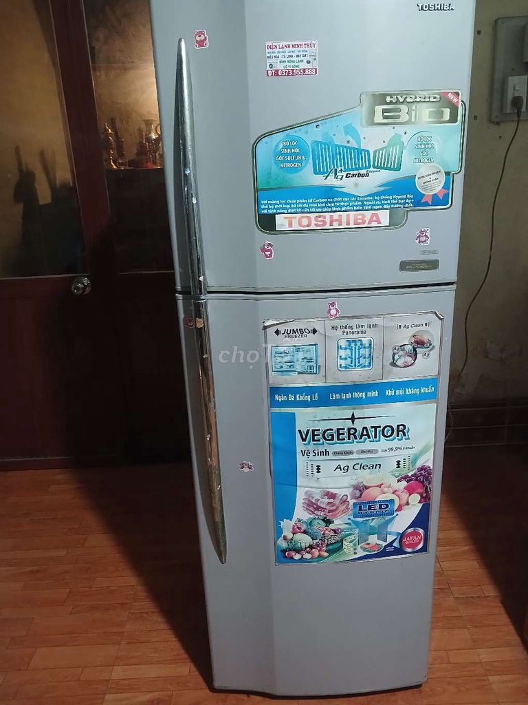 Tủ lạnh Toshiba Xám. Mua bán Tủ lạnh tại Huyện Thuỷ Nguyên Hải Phòng được đăng bởi Nguyễn Đức Tâm hình 1