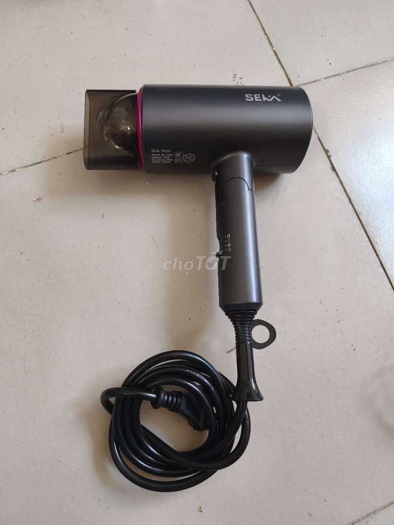 Máy sấy tóc SEKA công suất 2200W mới đẹp xài tốt. Mua bán Nội thất, đồ gia dụng khác tại Quận 10 Tp Hồ Chí Minh được đăng bởi Huyền Diệu hình 1