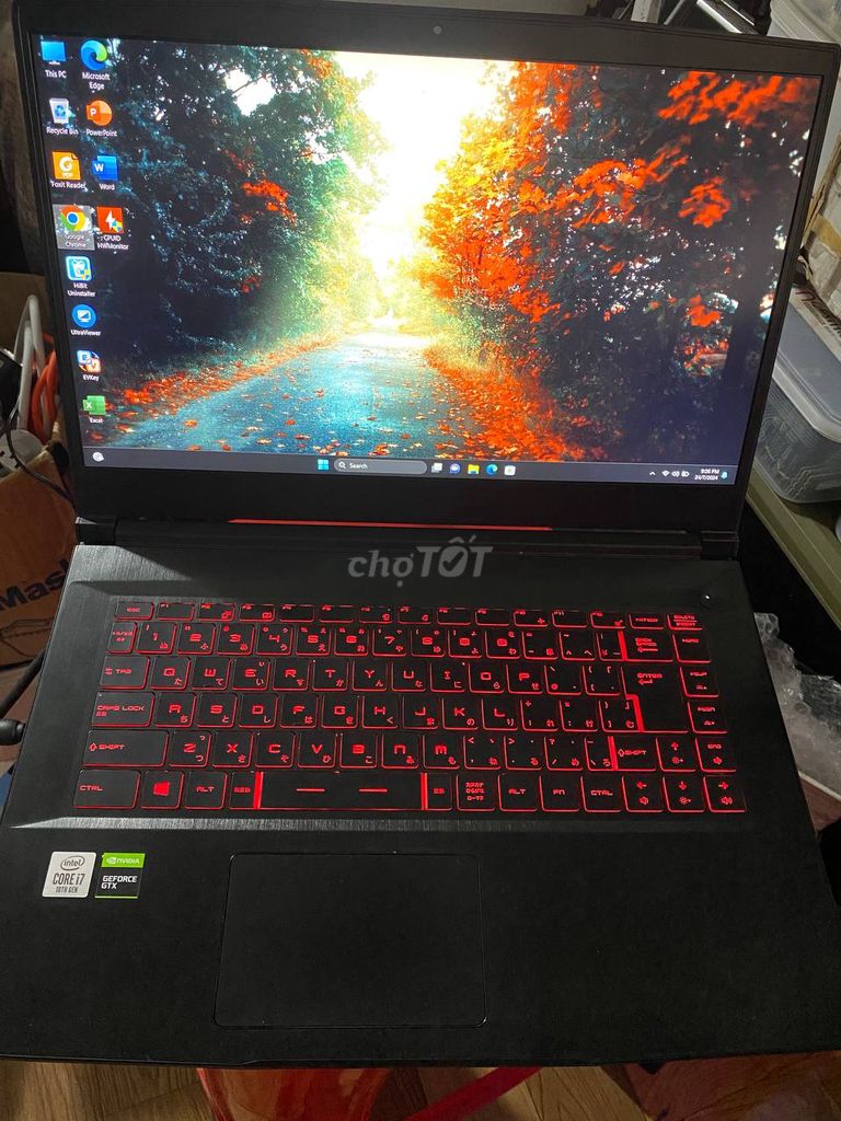 Laptop MSI Gaming GF63  I7 Nhât về có fix khô máu