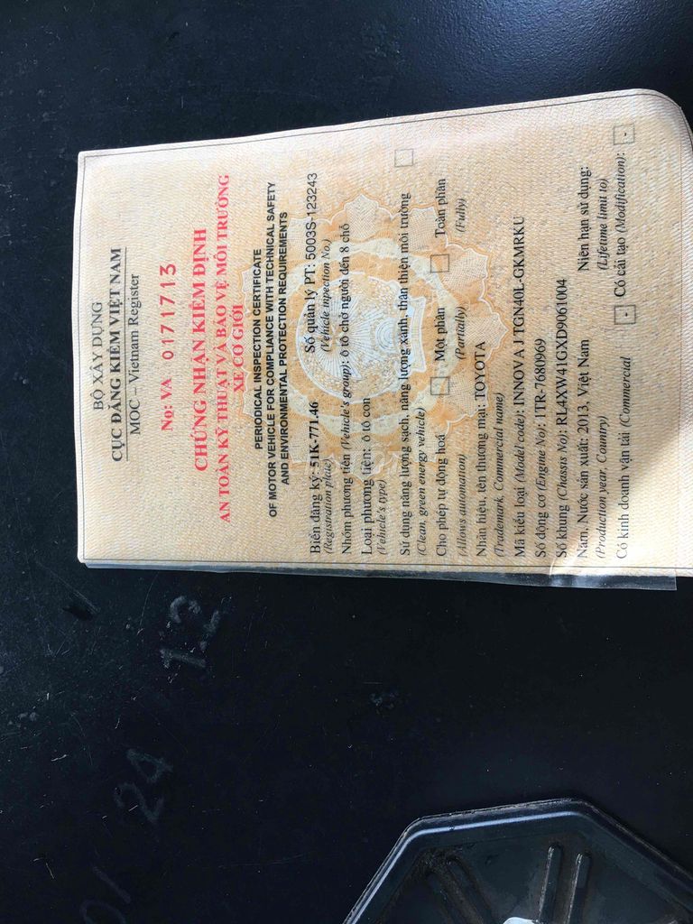 Toyota Innova 2013 2.0J - 123456. Mua bán Ô tô tại Quận 6 Tp Hồ Chí Minh được đăng bởi truong sieu hình 2