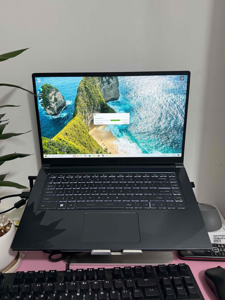 MSI Modern 15 A5M Ryzen 7 8GB/256GB. Mua bán Laptop tại Quận 10 Tp Hồ Chí Minh được đăng bởi facebook Tiệm Hoa Lilith  hình 1