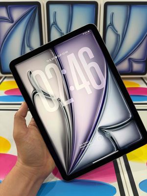 iPad Air 8 11" Chip M4 256G + 4G Xám Pin 100 Sạc0L