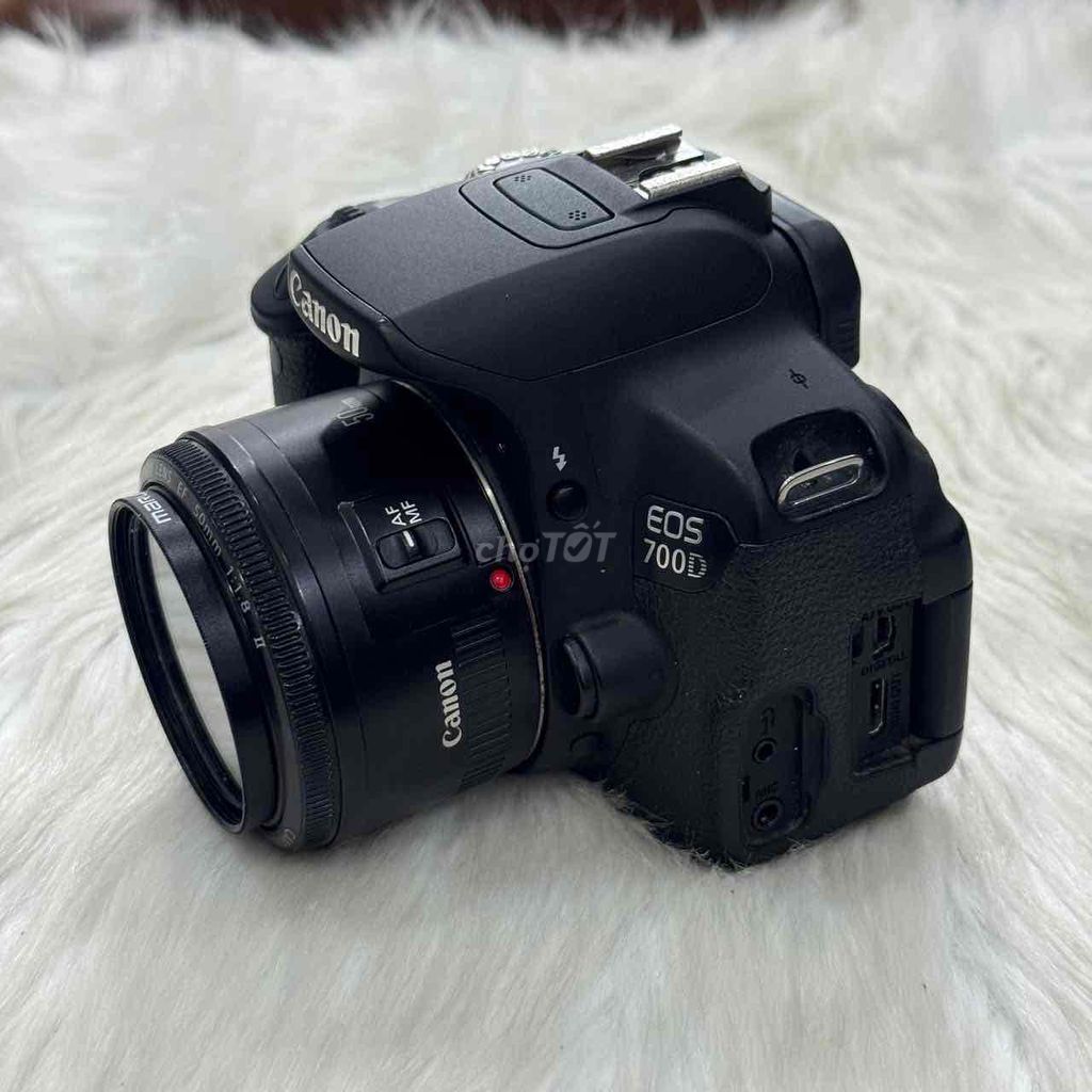 Máy ảnh Canon 700D Đen kèm lens 50mm f1.8. Mua bán Máy ảnh, Máy quay tại Quận 5 Tp Hồ Chí Minh được đăng bởi Phan Thế Phong  hình 1