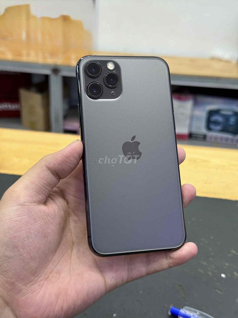 Apple iPhone 11 Pro 64GB Đen. Mua bán Điện thoại tại Thành phố Qui Nhơn Bình Định được đăng bởi HƯNG MOBILE 07 Nguyễn Tất Thành Trung Tâm Thương Mại COOPMART hình 1