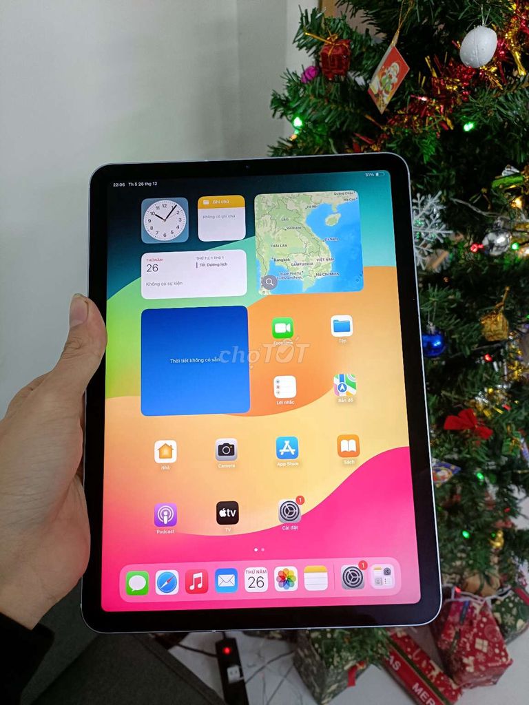 Sale 
iPad Air 4 64GB bản 4G Pin 97%, đẹp 99%