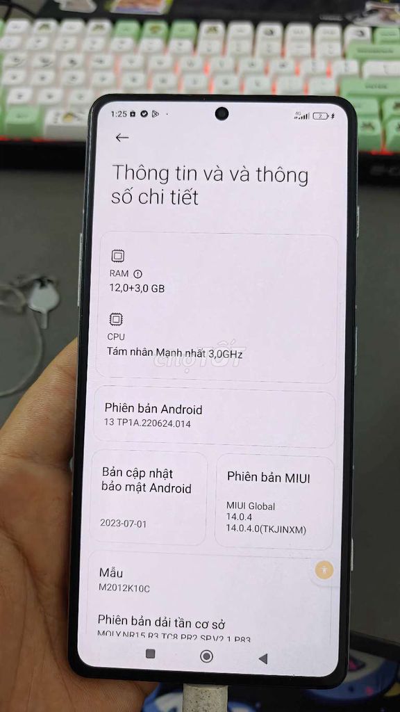 Xiaomi K40 Gaming 128GB Xám. Mua bán Điện thoại tại Thành phố Thủ Đức Tp Hồ Chí Minh được đăng bởi Điện Thoại Giá Tốt hình 1