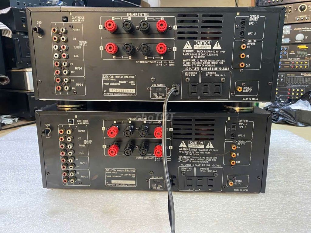 ❤️❤️ Ampli DENON PMA-890D ( 95% -216W - Japan). Mua bán Tivi, Âm thanh tại Quận Gò Vấp Tp Hồ Chí Minh được đăng bởi AUDIO GOLD Mr DŨNG hình 4