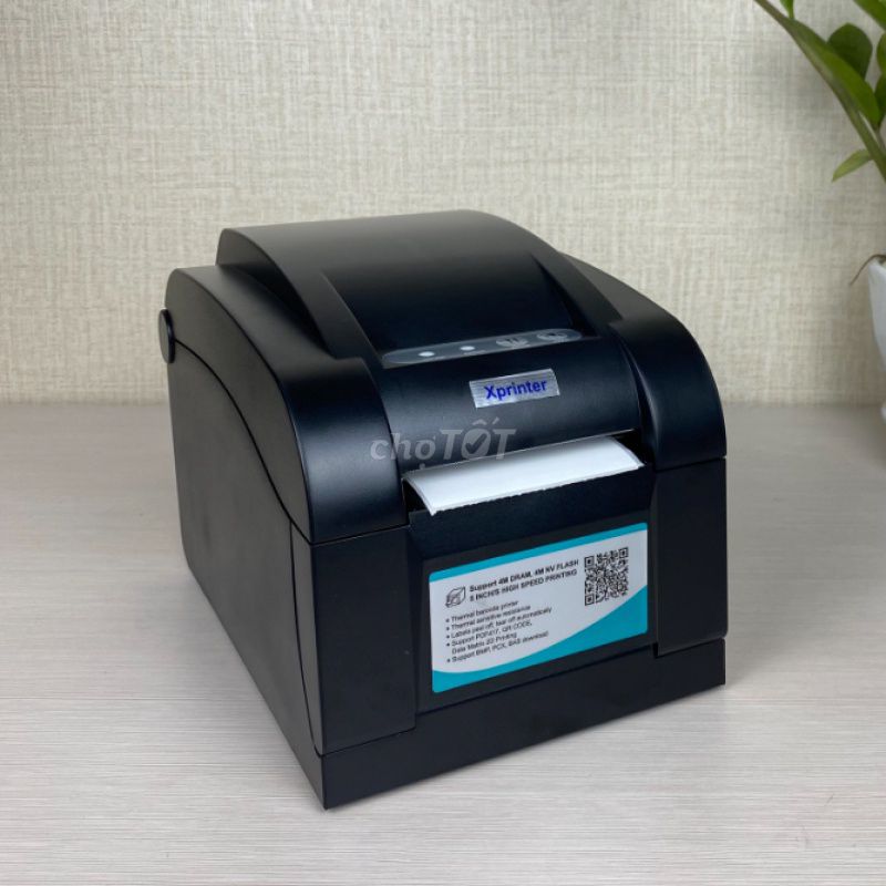 Máy in mã vạch Xprinter XP-350M Đen. Mua bán Đồ dùng văn phòng tại Thành phố Thủ Đức Tp Hồ Chí Minh được đăng bởi Trịnh Á Lực hình 1