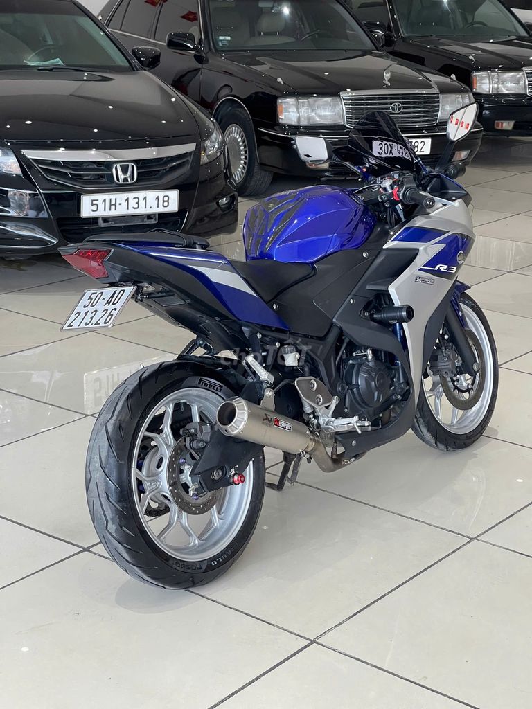 Yamaha R3 2017 Xanh dương 30.000km xịn - BSTP. Mua bán Xe máy tại Quận Phú Nhuận Tp Hồ Chí Minh được đăng bởi Thi Đức Quang hình 4