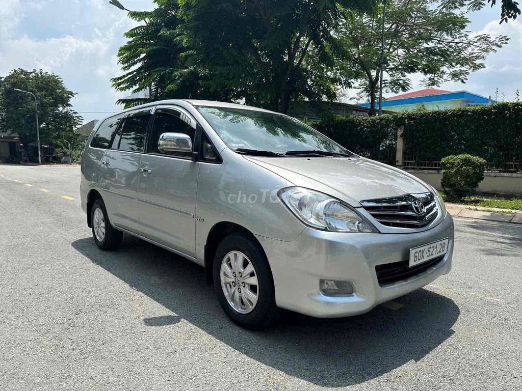 Innova 2008 Bản V STĐ Bao Sang Tên Hỗ Trợ Bank